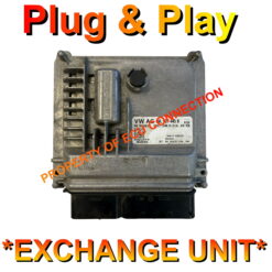 VW Audi Delphi ECU 04L907445B 28445556 DCM6.2V Plug+Play Exchange unit