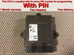 Vauxhall Opel Vectra DDM (driver Door Module) Siemens 9227560 | KL | *WITH PIN* Programming available - BY POST!