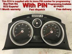 Vauxhall Astra / Zafira Instrument cluster Siemens 13216703 | QB | *WITH PIN* Programming available - BY POST!